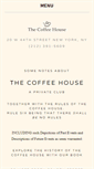 Mobile Screenshot of coffeehouseclub.org